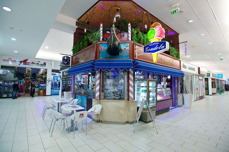 Gelateria la Gondola Pólus center Földszint