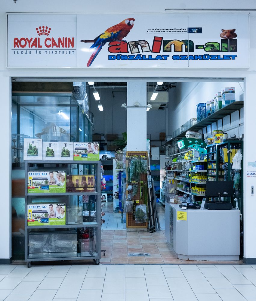 AnimAll Díszállat szaküzlet Pólus Földszint 2025