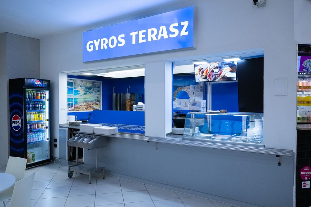 Gyros terasz Pólus Földszint