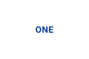 One
